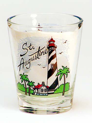 Wax Liquidizer Shot Glass - Lighthouse - English