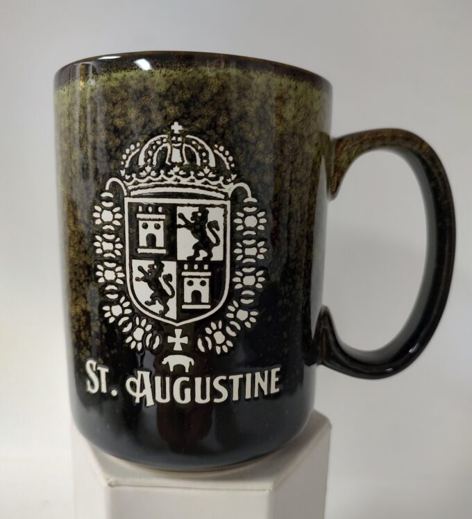 St. Augustine City Crest Mug Green